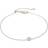 Monica Vinader Essential Bracelet - Silver/Diamond