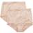 Bali Jacquard Shaping Brief 2-pack - Nude Jacquard