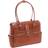 McKlein Willow Springs Leather Laptop Briefcase - Brown