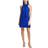 Vince Camuto Bow-Neck Halter Dress - Cobalt