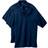 Hanes CottonBlend EcoSmart Jersey Polo with Pocket 2-Pack - Navy