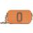 Marc Jacobs The Croc-Embossed Snapshot Chain Crossbody Bag - Orange