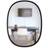 Umbra Hub Oval Wall Mirror 45.7x61cm