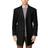 Calvin Klein Prosper Wool-Blend X-Fit Overcoat - Black