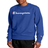 Champion Powerblend Fleece Crew Script Logo - Surf The Web