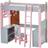 Teamson Kids Olivias Little World Dots Dorm Double Bunk Desk