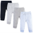 Luvable Friends Pants Set 4-Pack - Blue/Grey