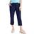 Hanes Women's French Terry Pocket Capri - Navy