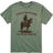 Airwaves Yellowstone Dutton Ranch Horse T-shirt - Green