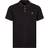 Moose Knuckles Gold Logo Polo Shirt - Black