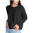 Hanes Women's Comfortsoft Ecosmart Crewneck Sweatshirt - Ebony