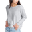 Hanes Women's Comfortsoft Ecosmart Crewneck Sweatshirt - Light Steel
