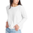 Hanes Women's Comfortsoft Ecosmart Crewneck Sweatshirt - White
