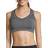 Hanes Seamless Racerback Sports Bra - Ebony Heather