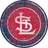 Fan Creations ST Louis Cardinals Round Heritage Logo Sign Board