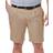 Haggar Big & Tall Cool 18 PRO Classic-Fit Stretch Pleated 9.5" Shorts - Khaki