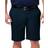 Haggar Big & Tall Cool 18 PRO Classic-Fit Stretch Flat-Front 9.5" Shorts - Navy