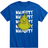 Airwaves Dr. Seuss The Grinch Naughty T-shirt - Blue