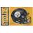 WinCraft Pittsburgh Steelers Helmet Deluxe Single Sided Flag