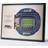 YouTheFan Seattle Seahawks 3D Stadium Wall Art