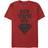 Fifth Sun Superman Father's Day Dad My Hero T-shirt - Red