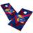 Victory Tailgate Kansas Jayhawks Herringbone Design Cornhole Set