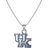 Dayna Designs University of Kentucky Pendant Necklace - Silver/Blue
