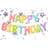 PartyDeco Ballonggirlang Happy Birthday 395 cm
