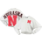 Spirit Jersey Women's Nebraska Huskers Raw Hem Cropped Long Sleeve T-shirt - White