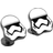 Cufflinks Inc Stormtrooper Cufflinks - Silver/White/Black