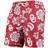 Wes & Willy Oklahoma SoonersFloral Volley Swim Trunks - Crimson