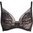 Natori Flora Contour Underwire Bra - Black/Light Mocha