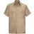 Red Kap Rip Stop Short Sleeve Shirt - Khaki