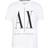 Armani Icon Logo Cotton Graphic T-shirt - White