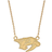 LogoArt Nashville Predators Small Pendant Necklace - Gold