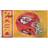 WinCraft Kansas City Chiefs Helmet Deluxe Single-Sided Flag