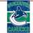 WinCraft Vancouver Canucks Primary Logo Single Sided Vertical Banner