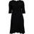 Kiyonna Whimsy Wrap Dress - Black