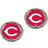 WinCraft Cincinnati Reds Logo Round Post Earrings W