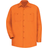 Red Kap Wrinkle-Resistant Work Shirt - Orange