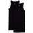 2(X)IST Essential Square-Cut Tank 2-Pack - Black New Logo