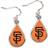 WinCraft San Francisco Giants Tear Drop Dangle Earrings