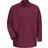 Red Kap Long-Sleeve Work Shirt - Burgundy