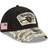 New Era Las Vegas Raiders 2021 Salute To Service 39THIRTY Flex Hat Men - Black/Camo