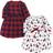 Hudson Baby Cotton Dresses 2-pack - Forest Deer ( 10156424)