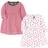 Hudson Baby Cotton Long Sleeve Dress 2-pack - Candy Cane (11156729)