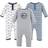 Hudson Baby Union Suits/Coveralls 3-pack - Aviation (10152034)