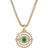 David Yurman Amulet Evil Eye Mobile - Gold/Emeralds/Diamonds