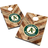 Victory Tailgate Oakland Athletics Logo Cornhole Board Set