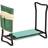 OutSunny Garden Kneeler Foldable Seat Bench Eva Foam Pad With Tool Bag Pouch